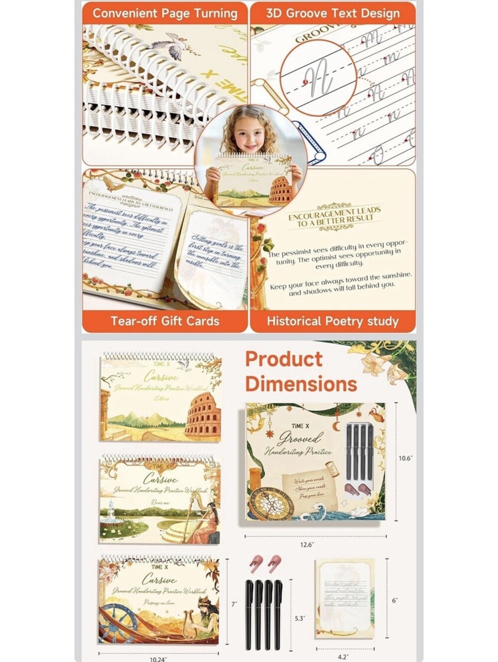 Time X Grooved Handwriting Practice Kit - Picture 4 of 5